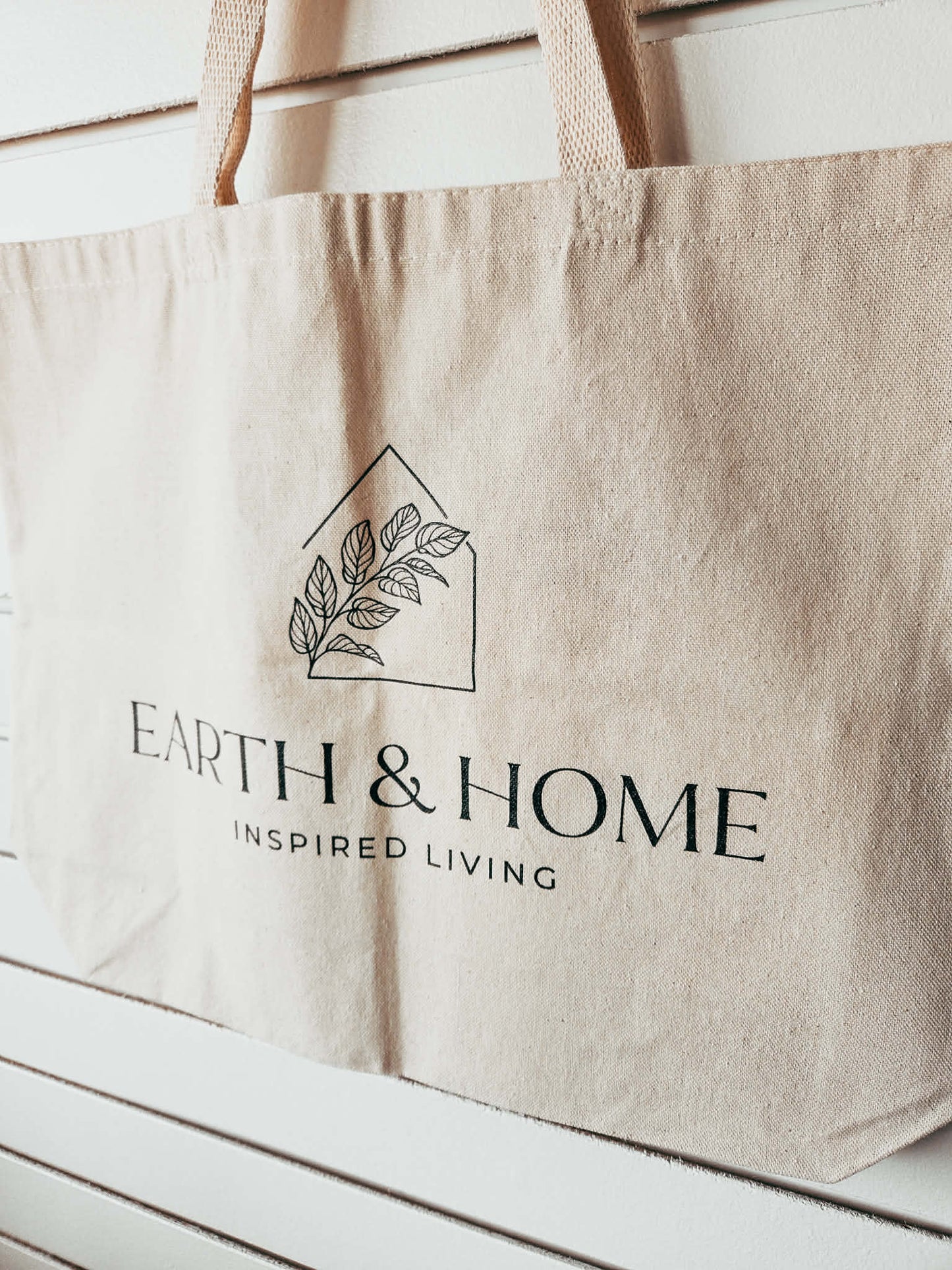 Earth & Home Canvas Tote