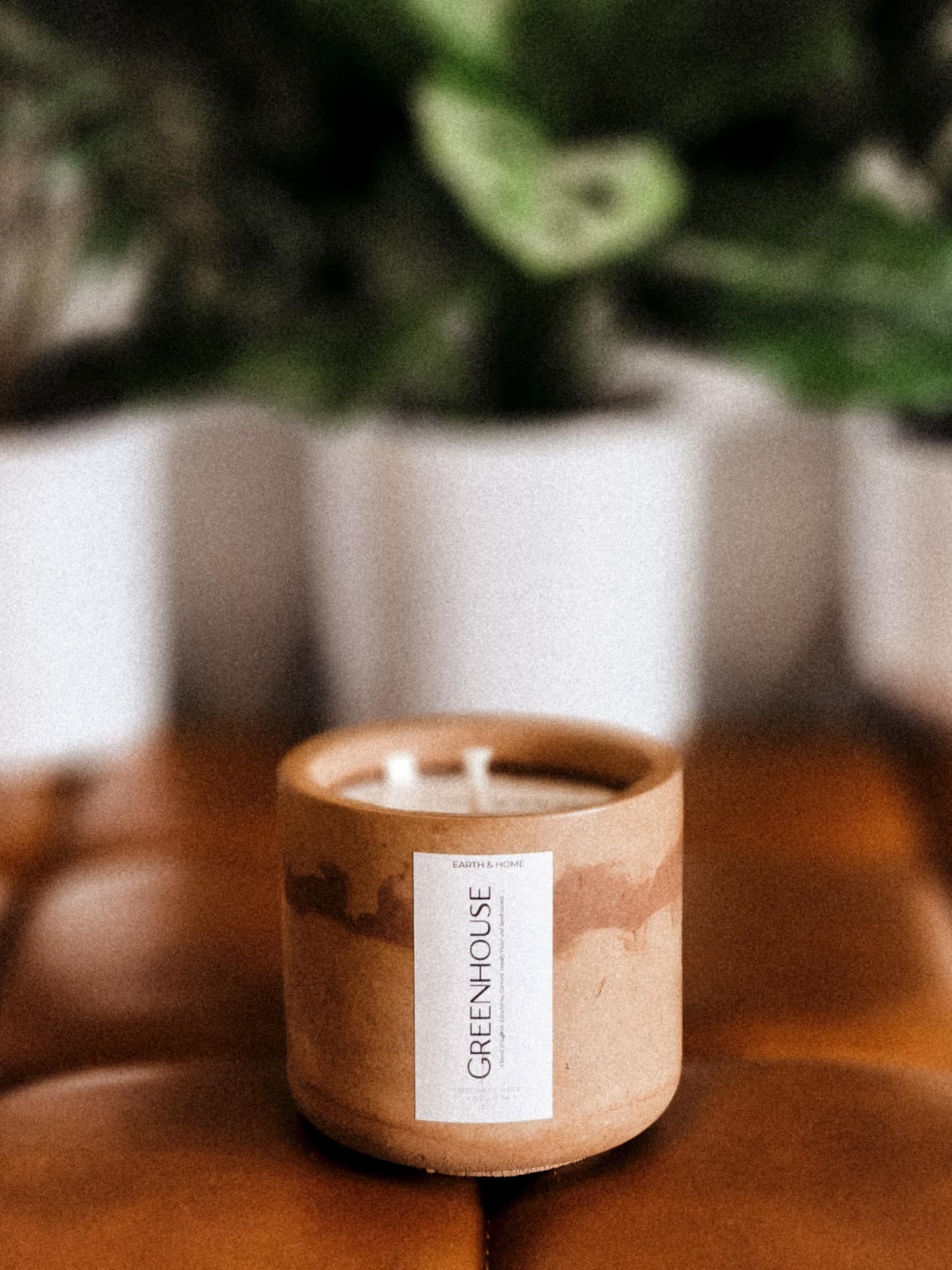 Greenhouse 6oz Candle (Concrete Vessel)