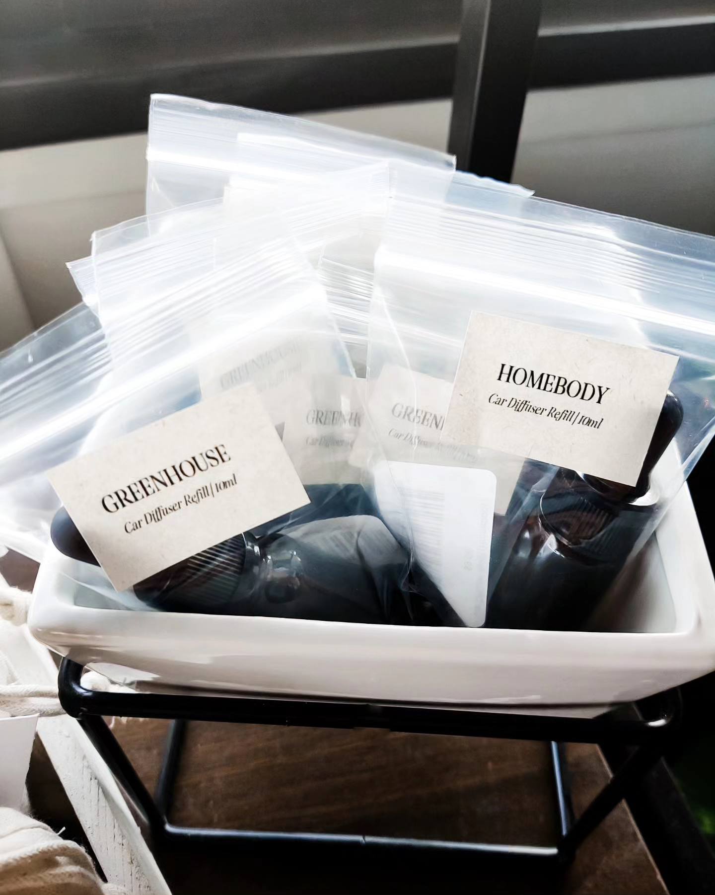 Greenhouse Car Diffuser + Refills