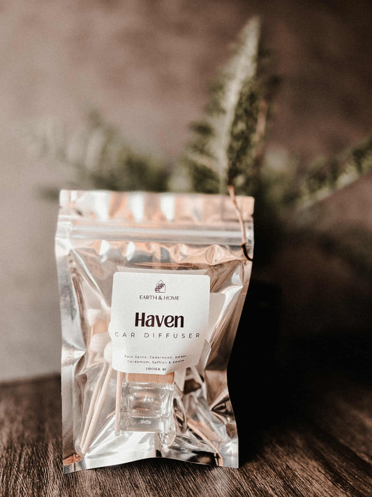 Haven Clip Car Diffuser + Refill