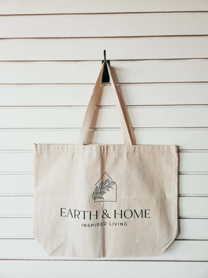 Earth & Home Canvas Tote