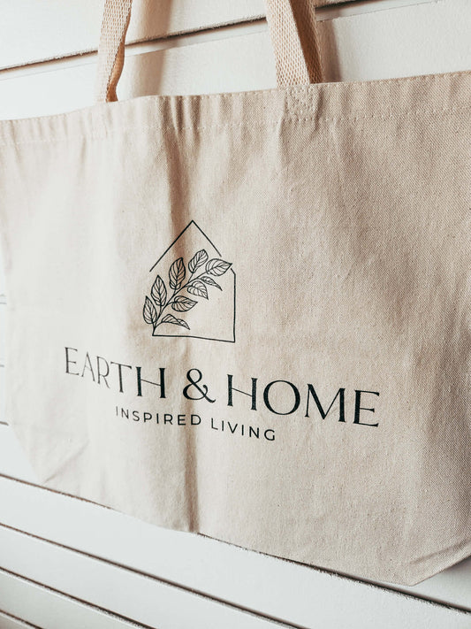 Earth & Home Canvas Tote