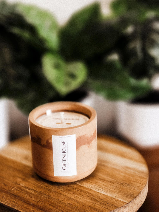 Greenhouse 6oz Candle (Concrete Vessel)