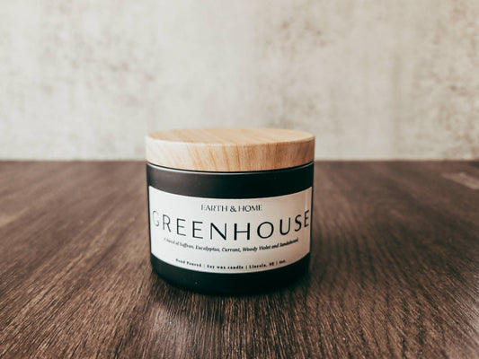 Greenhouse Tin Candle 4oz