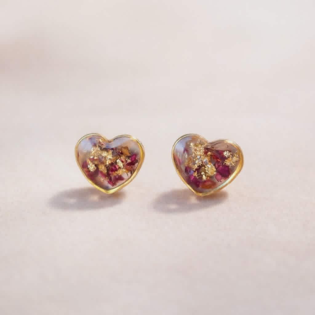 Heart Stud Style #2