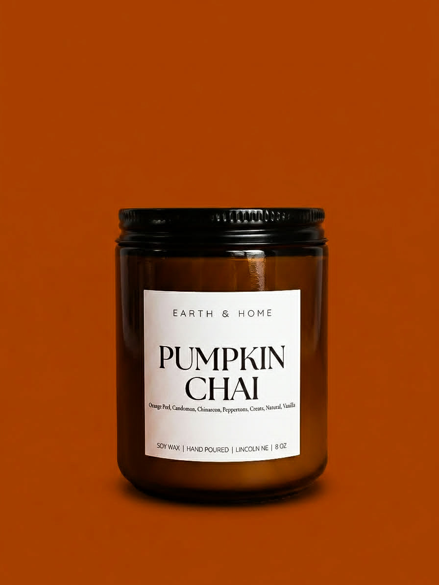 Pumpkin Chai 8oz Candle