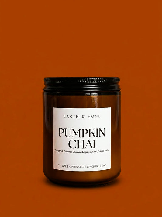Pumpkin Chai 8oz Candle