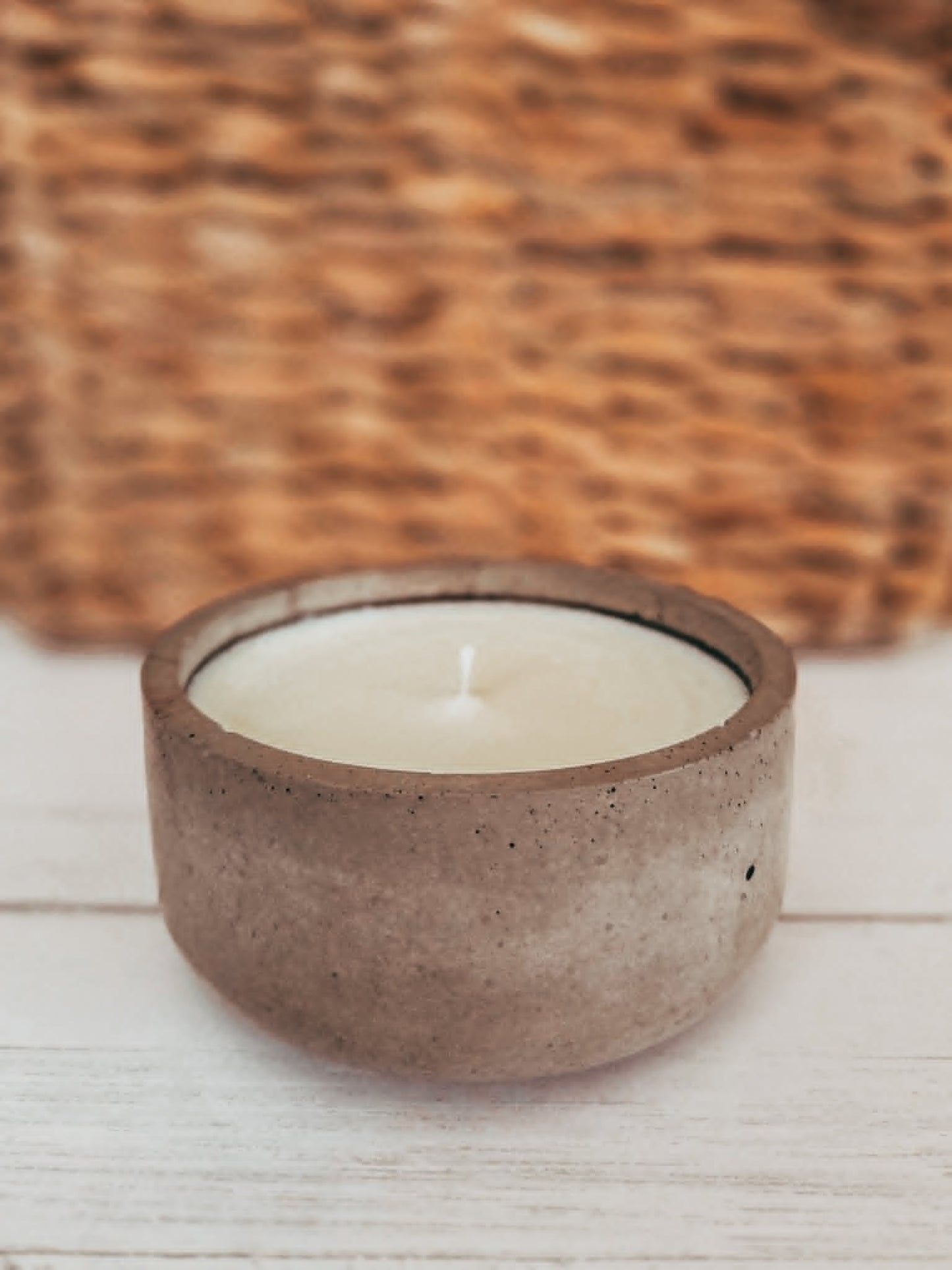 8oz Concrete Candle