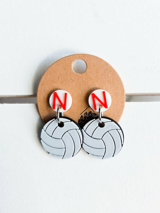 Volleyball Drop Earrings